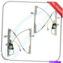 Power Window Regulator 2004-2009日産クエストフロント左右用モーターとウィンドウレギュレータ Window Regulator with Motor for 2004-2009 Nissan Quest Front Left Right