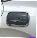 GAS TANK FUEL 2017 2018第5回ホンダCR-Vのために車の燃料タンク軽油ふたカーボンファイバールックカバー Car Fuel Tank Ga...