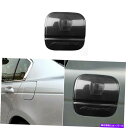 GAS TANK FUEL 2008-2013ホンダアコードカーボンファイバースチール燃料タンクキャップ石油ガスカバートリムのために For 2008-2013...