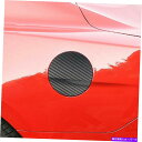 GAS TANK FUEL カーボンファイバー燃料タンクオイルキャップガスカバーモールディング、トリムフォードマスタング2015 Carbon Fiber Fu...