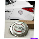 GAS TANK FUEL ABSクロームフューエルタンクカバー油ガスキャップトリムについてはヒュンダイツーソンIX35 2010年から2015年 ABS Ch...