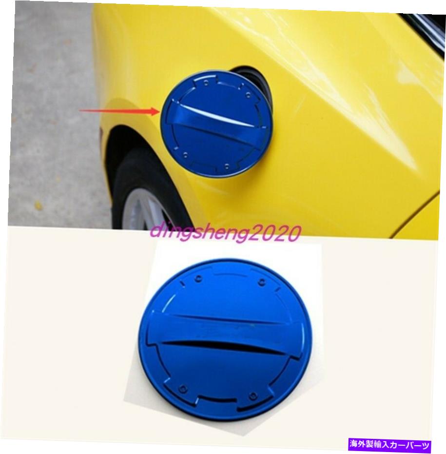 GAS TANK FUEL ブルーステンレスカー燃料油タンクガスキャップカバーするためにシボレーカマロ16-20 Blue Stainless steel Car Fuel Oil Tank Gas Cap Cover For Chevrolet Camaro 16-20