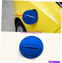 GAS TANK FUEL ブルーステンレスカー燃料油タンクガスキャップカバーするためにシボレーカマロ16-20 Blue Stainless steel Car Fuel Oil Tank Gas Cap Cover For Chevrolet Camaro 16-20