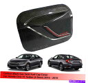 GAS TANK FUEL カーボンブラックフューエルフィラーガスタンクキャップカバーのためにホンダシビックセダン2016年から2019年 Carbon Bla...