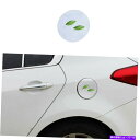 GAS TANK FUEL 2014-2018起亜K3フォルテ燃料タンクキャップ石油ガスカバートリムクロム鋼1PCS用 For 2014-2018 Kia K3 Forte Fuel Tank Cap Oil Gas Cover Trim Chrome Steel 1PCS(2)