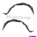 Fender Liner Splash 6月12日のためのRAV4のフロントスプラッシュシールドインナーフェンダーライナーパネルの左右PAIR SET For 06-12 RAV4 Front Splash Shield Inner Fender Liner Panel Left Right PAIR SET