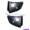Fender Liner Splash 00 01 02 03 CLKクラスフロントスプラッシュシールドインナーフェンダーライナー左右SET PAIR 00 01 02 03 CLK-Class Front Splash Shield Inner Fender Liner Left Right SET PAIR(2)