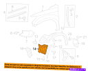 Fender Liner Splash TOYOTAタンドラOEMフロントフェンダーライナースプラッシュシールド拡張右538050C040 TOYOTA OEM...