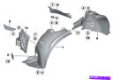 Fender Liner Splash BMW X5 E70 LCI 11から13 OEMフェンダーライナースプラッシュガード51717234831フロント左 BMW X5 E70 LCI 11 - 13 OEM Fender Liner Splash Guard 51717234831 Front Left(2)