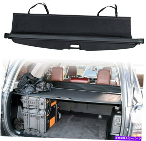 Cover Rear Trunk トヨタ・ハイラックスサーフ2010年から2020年防水リトラクタブルシェード用リアトランクカーゴカバー Rear Trunk Cargo Cover for Toyota 4runner 2010-2020 Waterproof Retractable Shade