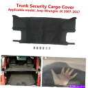 Cover Rear Trunk ジープラングラーのために車のリアトランクパッドカーゴボードカバープロテクトシェードストレージフィット Car Rear Tru...