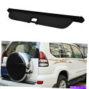 Cover Rear Trunk トヨタプラドFJ120 03-09リアトランクセキュリティシールドカーゴ個人情報保護カバーに For Toyota Prado...