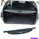 Cover Rear Trunk キア・ソレント2016-2020ブラックアルミ+キャンバスリヤトランクシールドカーゴカバーに For Kia Sorento ...
