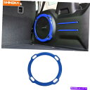 Cover Rear Trunk リアトランクサブウーファースピーカーカバーのトリムのためにジープ ラングラールビコンJL 18-20ブルー Rear Trunk subwoofer Speaker Cover Trim For Jeep Wrangler JL Rubicon 18-20 Blue