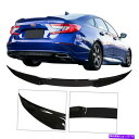 Cover Rear Trunk 2018-2020 HONDA ACCORD SLEEK PAINTED光沢のある黒真珠のトランクリッドスポイラー、私たちのために FOR 2018-2020 HONDA ACCORD SLEEK PAINTED GLOSSY BLACK PEARL TRUNK LID SPOILER US(2)