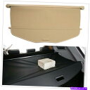 Cover Rear Trunk 日産・エクストレイルローグ2014 15-19のためのベージュリアトランクセキュリティシールドカーゴカバー Beige Rea...