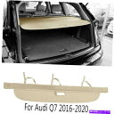 Cover Rear Trunk NEW車のリアトランクカーゴカバーフィット2016-2020アウディQ7セキュリティシールドシェードベージュ NEW Car Rear Trunk Cargo Cover Fit 2016-2020 Audi Q7 Security Shield Shade Beige(2)
