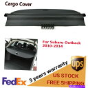 Cover Rear Trunk 10-14スバルアウトバックリアトランクセキュリティシールド貨物荷物のセキュリティカバーに For 10-14 Subaru ...