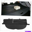 Cover Rear Trunk 日産ムラーノ2015から19のために車のブラックリアトランクセキュリティシールドカーゴカバーシェード Car Black Re...