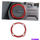 Cover Rear Trunk リアトランクスピーカーカバーのトリムのためにジープ・ラングラールビコンJL 2018 +レッドカーボンファイバー Rear T...