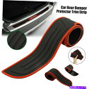 Cover Rear Trunk 車のリアバンパープロテクターラバートリムストリップトランクシルガードのスクラッチパッドカバー* 1 Car Rear Bump...