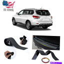 Cover Rear Trunk 日産パスファインダー2000-2020車のドアシルプロテクターバンパーガードトリムカバーのために For Nissan Pat...