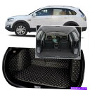 Cover Rear Trunk シボレーキャプティバ2014から17のためにブラックリアトランクカバーカーゴマットシート&フロアプロテクター Black Re...