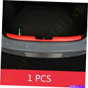Cover Rear Trunk レッドカーボンファイバーインサイドリアトランクガードボードカバーにヒュンダイエラントラ2021 Red Carbon Fibe...