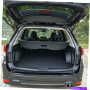 Cover Rear Trunk スバルフォレスターSK 2018-2020用リアブラックトランクセキュリティシールドカーゴカバー Rear Black Tru...