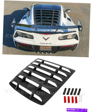 Cover Rear Trunk 14-19コルベットC7クーペABSプラスチック製リアウィンドウルーバーサンシェイドカバーに For 14-19 Corvette C7 Coupe ABS Plastic Rear Window Louver Sun Shade Cover