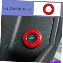 Cover Rear Trunk レッドカーボンファイバーインテリアリアトランクスイッチカバーにキャデラックXTS 2013年から2018年 Red Carbo...