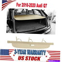 Cover Rear Trunk 防水アウディQ7 2016から20セキュリティシールド車のリアトランクカーゴカバーベージュのための For Audi Q7 2...
