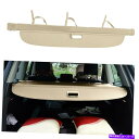 Cover Rear Trunk フィットアウディQ7 2016から20セキュリティシールド車のリアトランクカーゴカバーベージュ防水 Fit Audi Q7 2016-20 Security Shield Car Rear Trunk Cargo Cover Beige Waterproof(2)