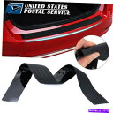 Cover Rear Trunk 車のリアトランクシルパッドバンパープロテクターガードラバートリムアンチスクラッチカバー Car Rear Trunk Sill...