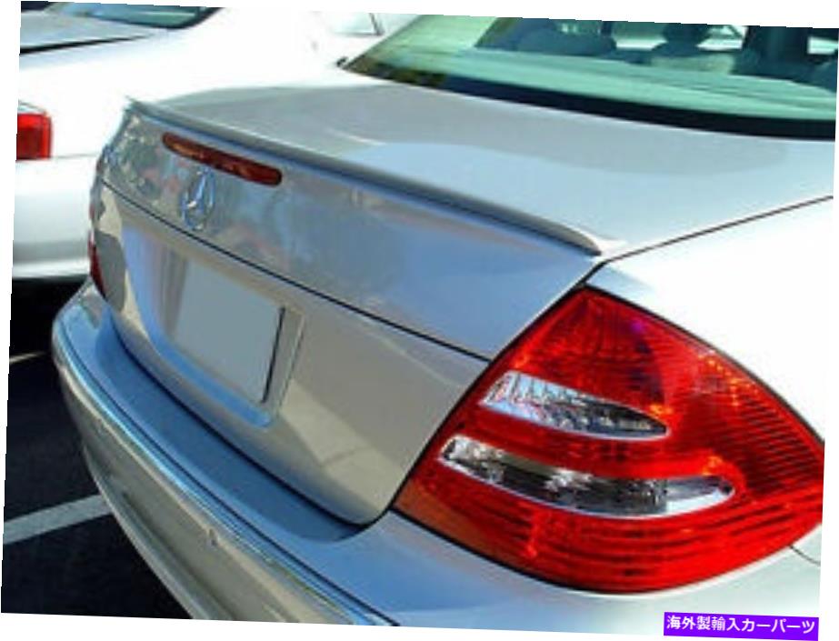 Cover Rear Trunk メルセデスベンツEクラスW211リアユーロトランクブートスポイラーリップウィングスポーツトリムAMG Mercedes Benz E Class W211 Rear Euro Trunk Boot Spoiler Lip Wing Sport Trim AMG