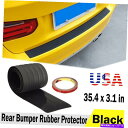 Cover Rear Trunk 車SUVのドアシルガードボディバンパープロテクタースクラッチラバーパッドカバートリム90cmの Car SUV Door Si...