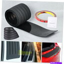 Cover Rear Trunk ゴム車のリアバンパープロテクタートリムストリップトランクシルガードのスクラッチパッドカバー Rubber Car Rear B...