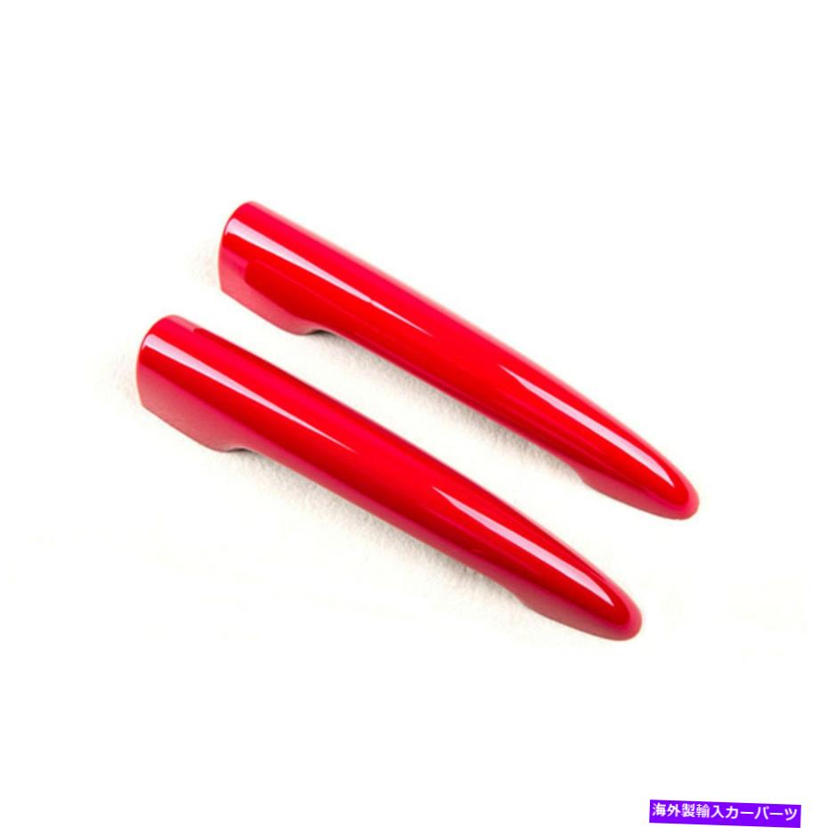 Cover Rear Trunk 2×リアトランクドアハンドルふたカバーキャップのためのミニクーパーR55クラブマン20..