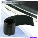 Cover Rear Trunk 車のトランクパッドバンパーリアプロテクターカーボンファイバーシルラバーカバーガードパッド Car Trunk Pad Bumper Rear Protector Carbon Fibre Sill Rubber Cover Guard Pad