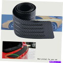 Cover Rear Trunk 炭素繊維車のトランクパッドバンパーリアニースプロテクターシルラバーカバーガード Carbon Fibre Car Trunk Pad Bumper Rear Nice Protector Sill Rubber Cover Guard