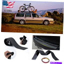 Cover Rear Trunk ボルボ850 1990-UP車のドアシルプロテクターバンパーガードトリムカバーブラック For Volvo 850 1990-UP Car Door Sill Bumper Guard Protector Trim Cover Black