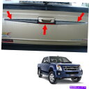 Cover Rear Trunk テールゲート、トランクリッドカバーV2トリムChromeのいすゞDマックスピックアップ2007年から2011年 Tail Gate Trunk Lid Cover V2 Trim Chrome For Isuzu D-Max Pickup 2007 - 2011