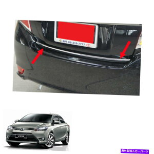 Cover Rear Trunk リアトランクリッドカバークローム下げフィットトヨタ・ヴィオスベルタヤリスセダン2013年から2017年 Rear Trunk Lid Cover Chrome Lower Fit Toyota Vios Belta Yaris Sedan 2013 - 2017