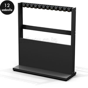 鍵付き傘立て スリム（12本立）【受注生産】代引き不可