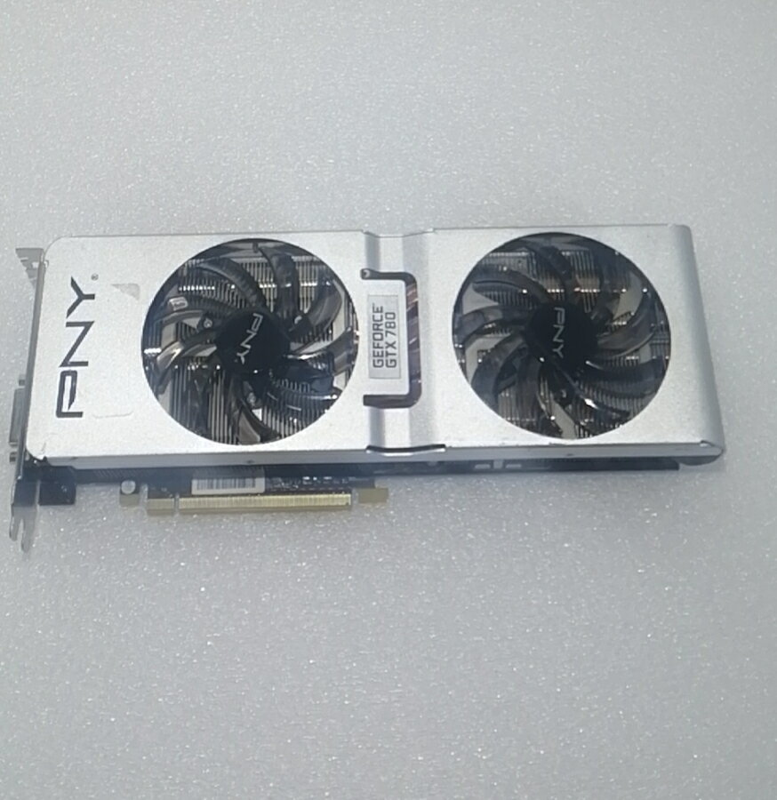 【中古】PNY GeForce GTX780 PCI-E 3GB GDDR5 ビデオカード 動作済