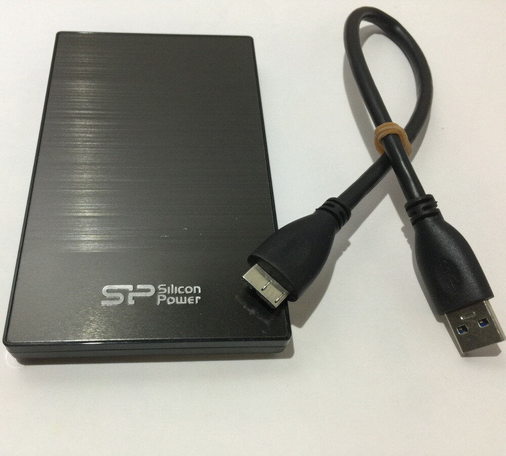 【中古】Silicon Power 外付けハードデ