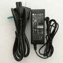 【中古】LG AC ADAPTER 19V~1.7A ADS-40SG-19-3 19032G コネクタ外径約6.5mm 内径約4.4mm センターピンあり