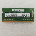 【中古】SAMSUNG ノートパソコン用メモリー PC4-2400T 8GB×1枚 M471A1K43CB1 動作品 互換増設メモリー