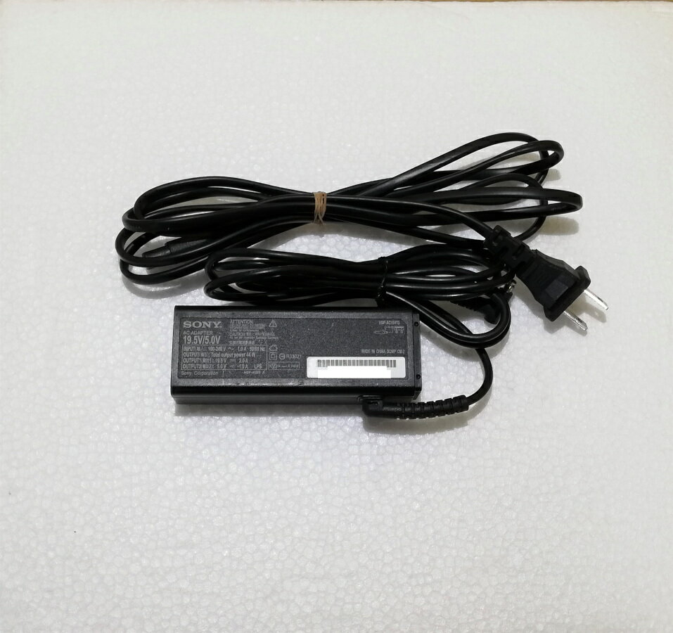 【中古】SONY 純正 AC ADAPTER 19.5V~2.0A 5.