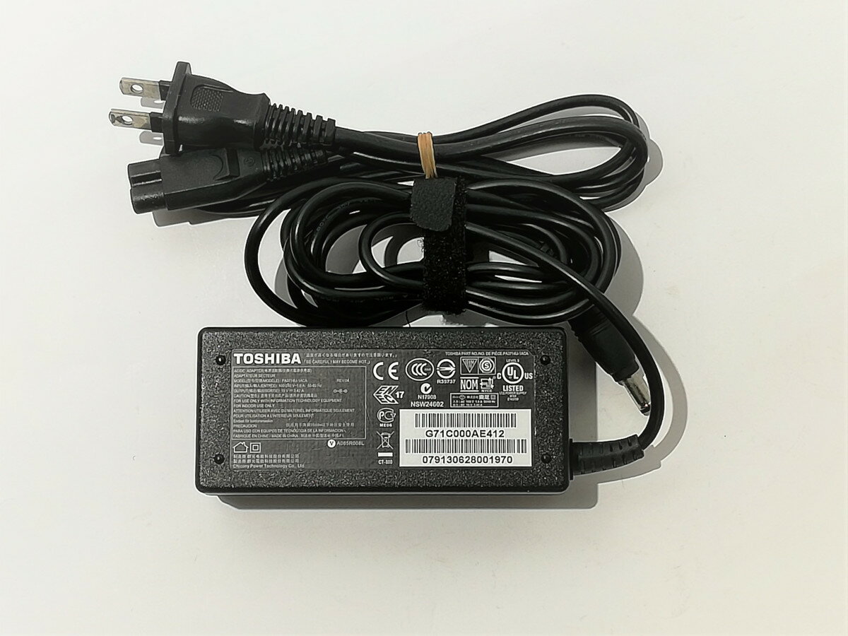 ʡ۽ TOSHIBA  AC ADAPTER 19V~3.42A PA3714U-1ACA ͥ5.5mm 2.5mm